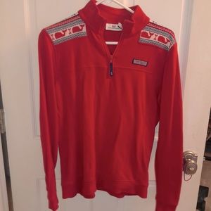 Red Vineyard Vines Shep Shirt